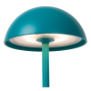 JOY - Zewnętrzna lampa stołowa ładowana przez USB - Ø 11,5 cm - LED Dim. - 1x1,5W 3000K - IP54 - Turquoise 15500/02/37 Lucide